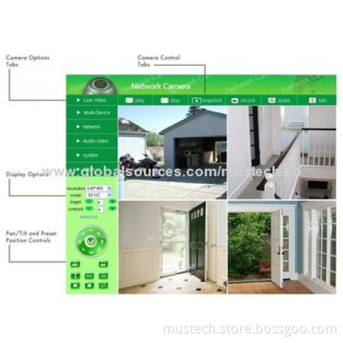 Outdoor Bullet IP Camera with Wi-Fi Supported, Wireless Wifi Camera